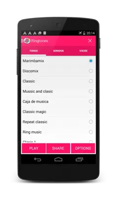 Ringtones android App screenshot 3